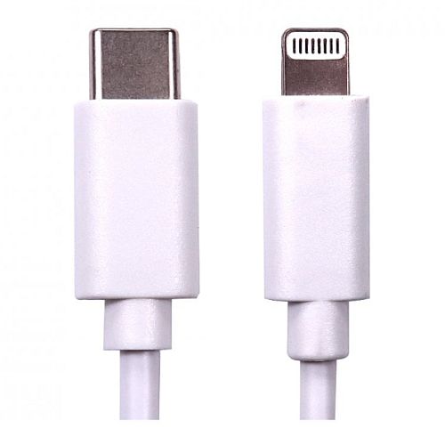 USB-C to Lightning Cable, MFI Certified, 2 Metres, White-Apple Lightning-Gigante Computers