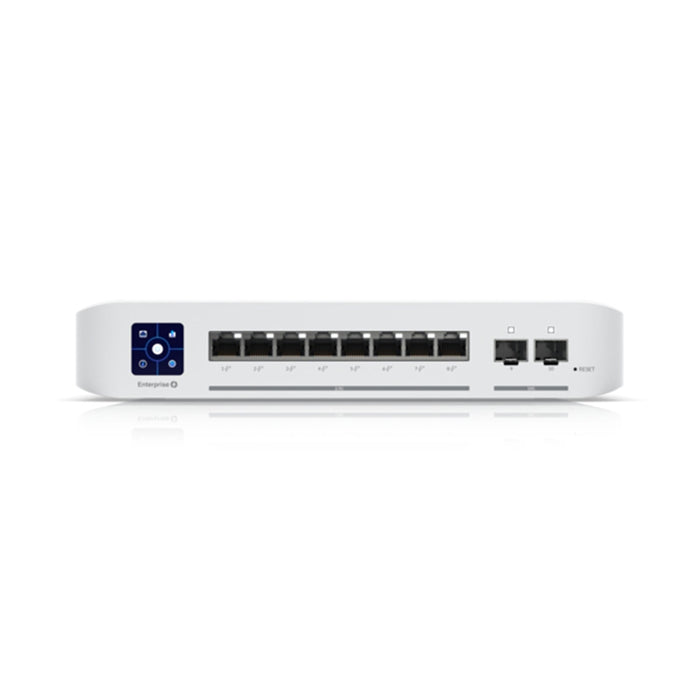 Ubiquiti Networks UniFi Enterprise 8 PoE Managed L3 2.5G Ethernet (100/1000/2500) Power over Ethernet (PoE) Stainless steel-Networking-Gigante Computers