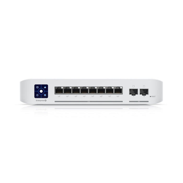 Ubiquiti Networks UniFi Enterprise 8 PoE Managed L3 2.5G Ethernet (100/1000/2500) Power over Ethernet (PoE) Stainless steel-Networking-Gigante Computers