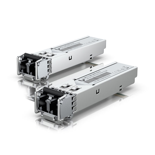 Ubiquiti UACC-OM-MM-1G-D-2 (2-Pack) 1G Multi-Mode Optical SFP Module-Networking-Gigante Computers