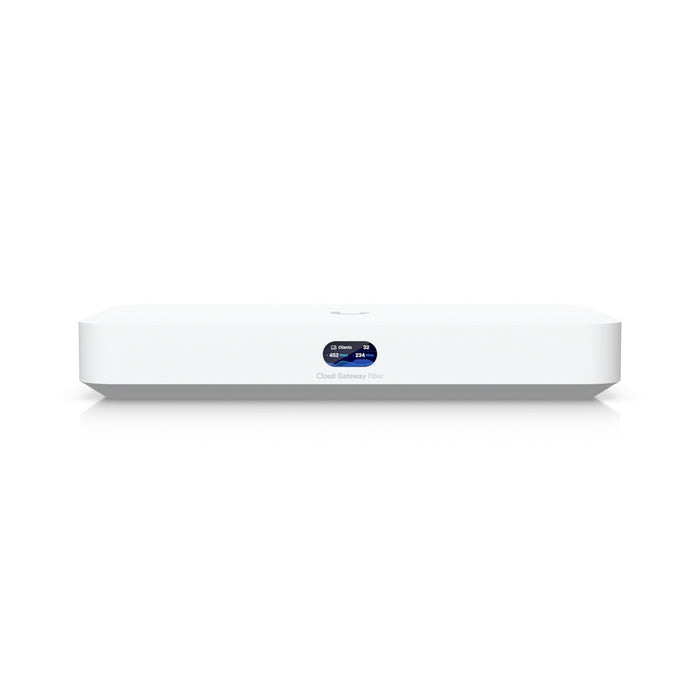 Ubiquiti UCG-FIBER UniFi Cloud Gateway Fiber Combined 2.5 GBE Switch, NVR, Router and Gateway-Networking-Gigante Computers
