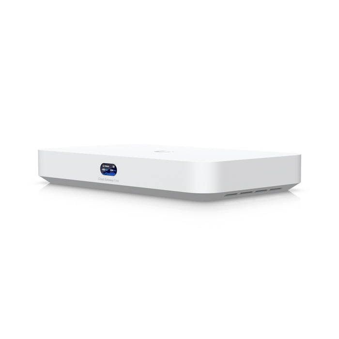 Ubiquiti UCG-FIBER UniFi Cloud Gateway Fiber Combined 2.5 GBE Switch, NVR, Router and Gateway-Networking-Gigante Computers