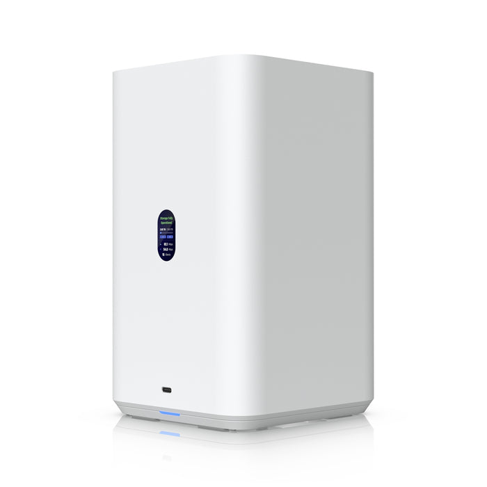 Ubiquiti UNAS-2-W UniFi NAS 2 Bay 2.5GbE RJ45 Network Attached Storage Device (White)-Networking-Gigante Computers