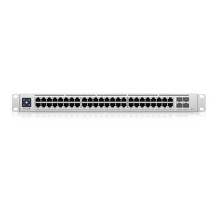 Ubiquiti USW-Enterprise-48-PoE UniFi 48-Port Layer 3 Managed Rackmount 2.5-Gigabit PoE+ Switch w/ 4 x 10GbE SFP+ Ports (720W)-Networking-Gigante Computers