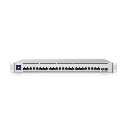 Ubiquiti USW-EnterpriseXG-24-UK UniFi High Capacity Network Switch with 24 x 10GbE ports and 2 x 25Gb SFP28 uplink ports-Networking-Gigante Computers