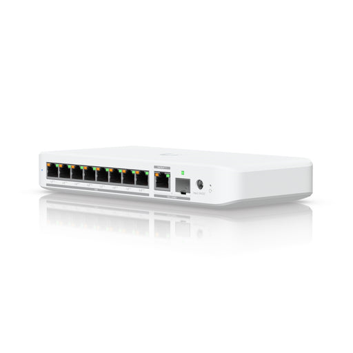 Ubiquiti USW-FLEX-2.5G-8-POE UniFi Flex 2.5G Ultra Compact 8 Port POE/USB-C Powered POE++ Managed Switch-Networking-Gigante Computers