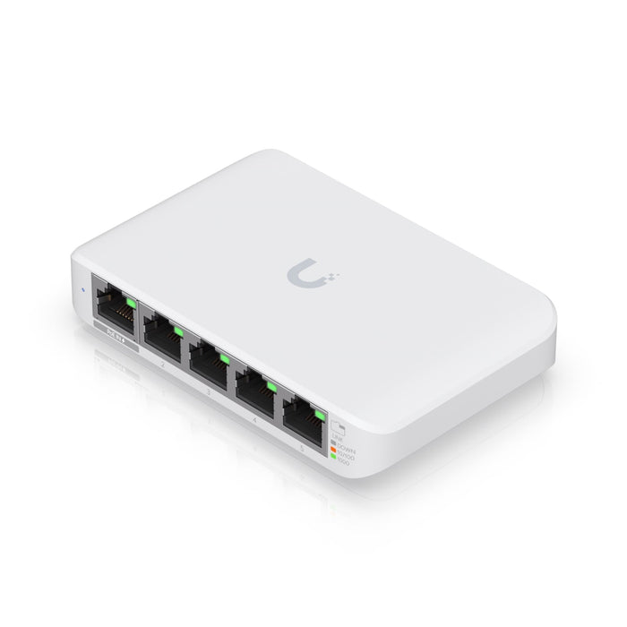 Ubiquiti USW-FLEX-MINI-3 UniFi USW Flex Mini 5 Port Smart Managed POE/USB C Powered Gigabit Network Switch (Triple Pack, No PSU)-Networking-Gigante Computers