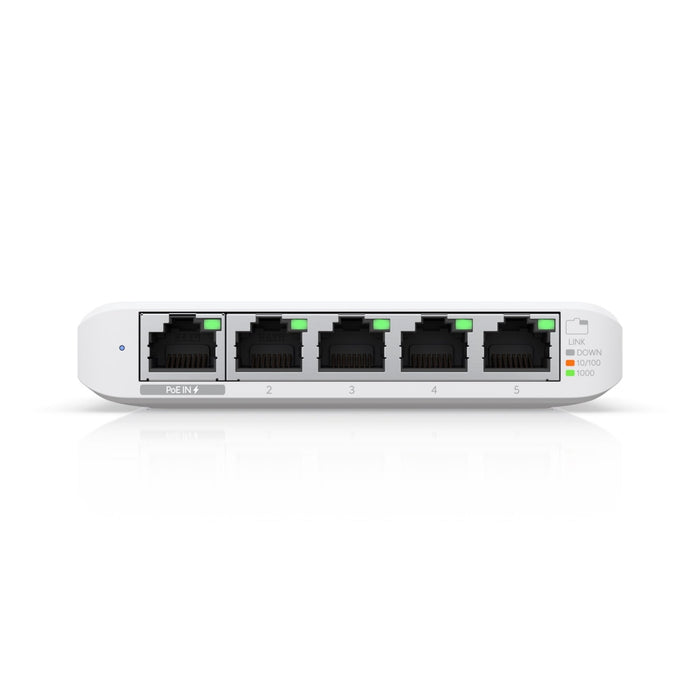 Ubiquiti USW-FLEX-MINI-3 UniFi USW Flex Mini 5 Port Smart Managed POE/USB C Powered Gigabit Network Switch (Triple Pack, No PSU)-Networking-Gigante Computers