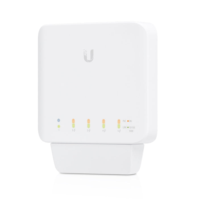 Ubiquiti USW-FLEX UniFi Switch Flex 5 Port Indoor/Outdoor Gigabit PoE Switch-Switches-Gigante Computers