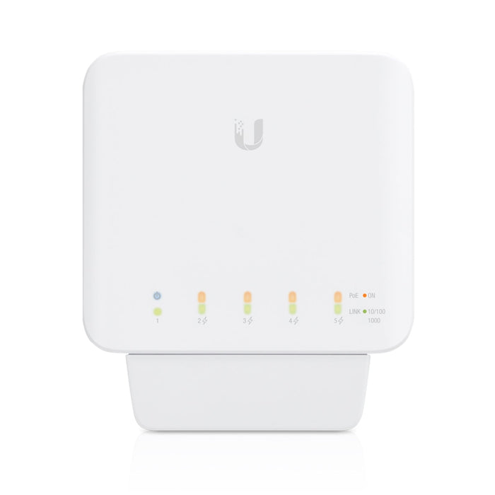 Ubiquiti USW-FLEX UniFi Switch Flex 5 Port Indoor/Outdoor Gigabit PoE Switch-Switches-Gigante Computers