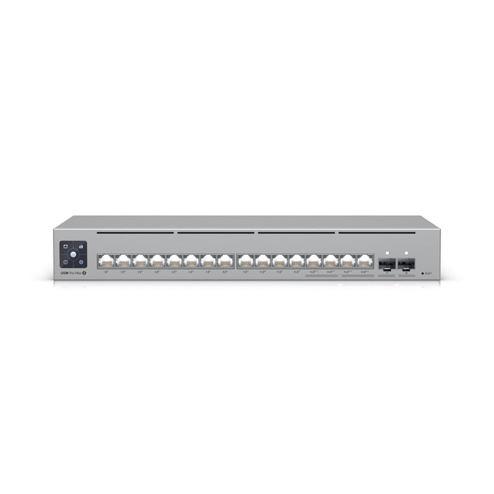 Ubiquiti USW-PRO-MAX-16-POE UniFi Pro Max 16 Port Gigabit Layer 3 Managed POE Switch-Networking-Gigante Computers