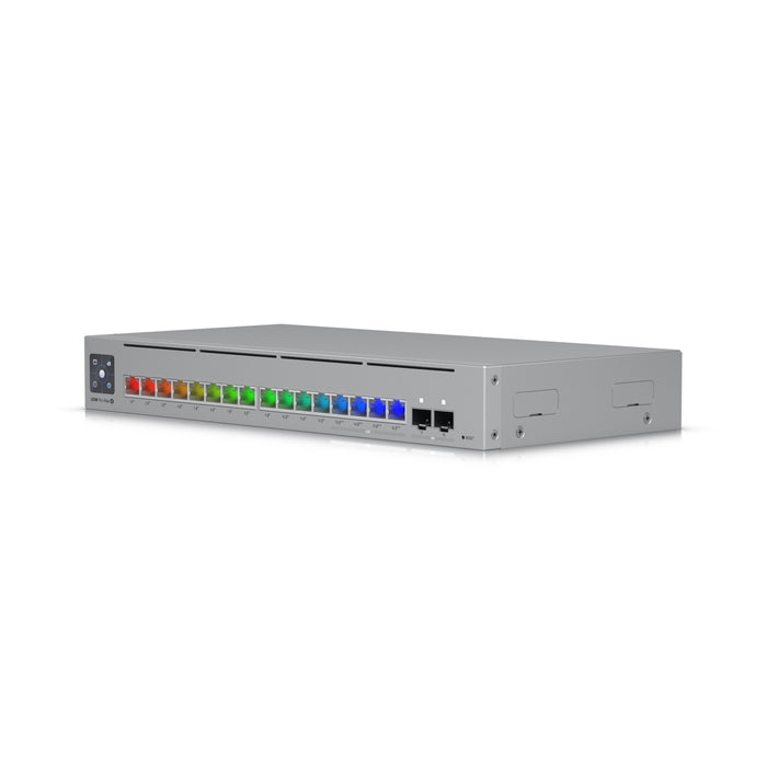 Ubiquiti USW-PRO-MAX-16-POE UniFi Pro Max 16 Port Gigabit Layer 3 Managed POE Switch-Networking-Gigante Computers