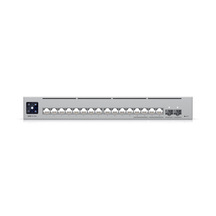 Ubiquiti USW-PRO-MAX-16 UniFi Pro Max 16 Port Gigabit Layer 3 Managed Non-POE Switch-Networking-Gigante Computers