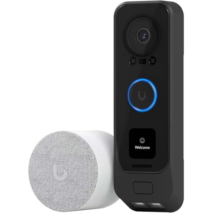 Ubiquiti UniFi G4 Black Doorbell Professional PoE Kit with Chime-Networking-Gigante Computers