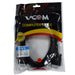 VCOM DVI-D (M) to DVI-D (M) 3m Black Retail Packaged Display Cable-Audio Visual-Gigante Computers