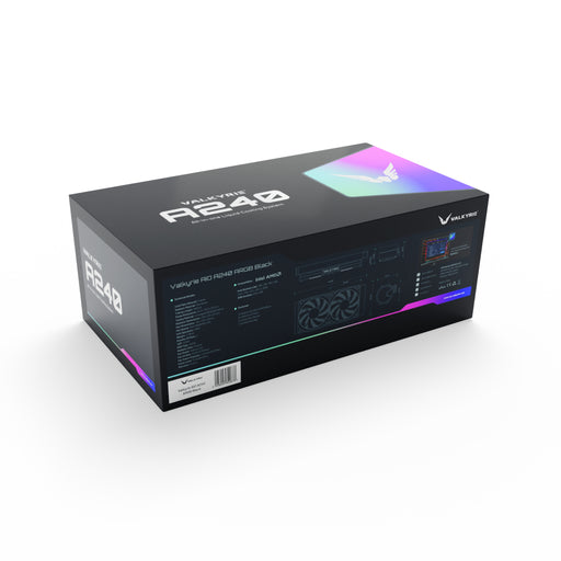 Valkyrie A240 ARGB Intel/AMD CPU All in one Liquid Cooler - Black-CPU Fans & Paste-Gigante Computers