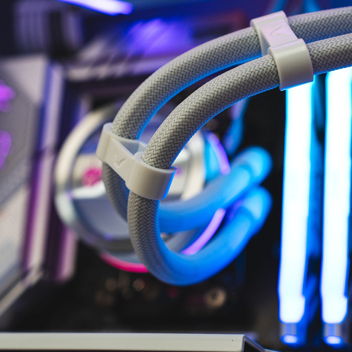 Valkyrie Dragonfang 240 ARGB Intel/AMD CPU All in one Liquid Cooler - White-CPU Fans & Paste-Gigante Computers