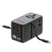 Verbatim (30186) Charge 'n' Travel 70W 2C Retractable Universal Travel Adapter Black, Fast Charging up to 70W-Cables-Gigante Computers