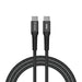 Verbatim (31859) Sync & Charge USB-C to USB-C 60W Magnetic Cable 120cm Black, Supports PD 3.0 and QC 3.0-Cables-Gigante Computers