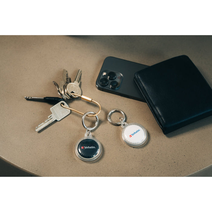Verbatim (32134) MYFC-02BW My Finder Coin Bluetooth Item Finder 2 pack Black / White-Accessories-Gigante Computers