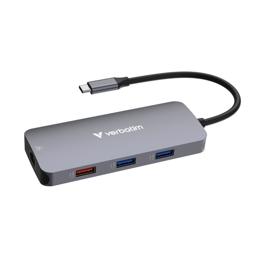 Verbatim (32152) USB-C Pro Multiport Hub 9 Port CMH-09-Card Readers-Gigante Computers
