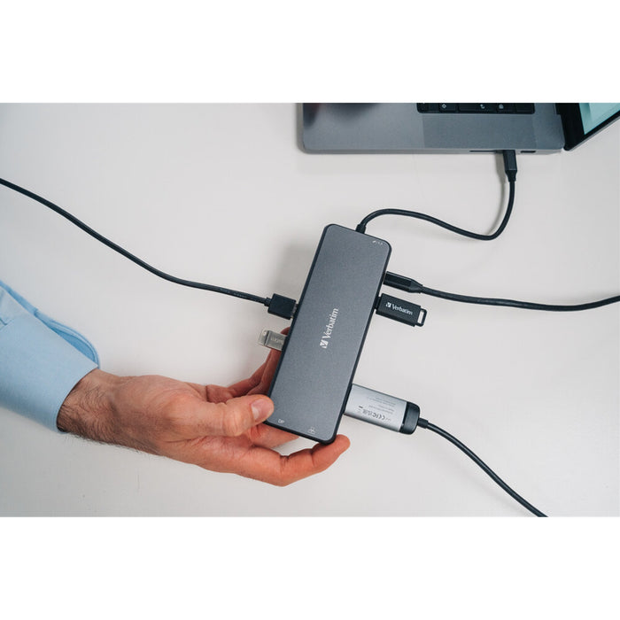 Verbatim (32153) USB-C Pro Multiport Hub 13 Port CMH-13-Card Readers-Gigante Computers