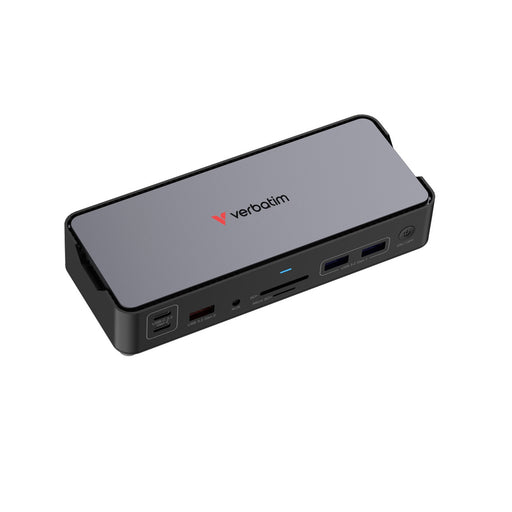 Verbatim (32171) USB-C Pro Docking Station 15 Port CDS-15-Card Readers-Gigante Computers