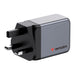 Verbatim (32201) GNC-65 GaN Charger 65W with 2 x USB-C PD 65W / 1 x USB-A QC 3.0 (EU/UK/US)-Cables-Gigante Computers