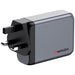 Verbatim (32202) GNC-100 GaN Charger 100W with 2 x USB-C PD 100W / 1 x USB-C PD 65W / 1 x USB-A QC 3.0 (EU/UK/US)-Cables-Gigante Computers