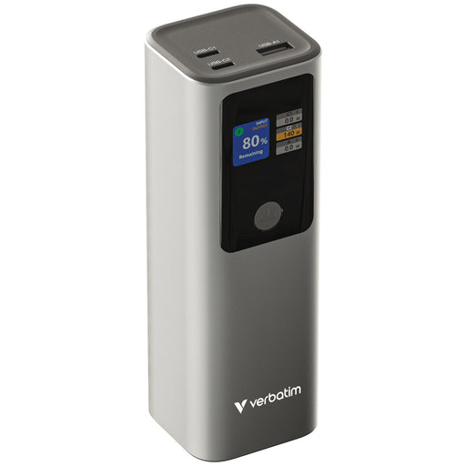 Verbatim (32269) Charge 'n' Go Power Bank 27000mAh 187.5W Grey-Batteries-Gigante Computers