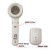 Verbatim (32344) Cool 'n' Go Aqua Breeze Handheld Fan, Portable Cooling with Refreshing Mist Spray - White/Silver-Gadgets / MP Players-Gigante Computers