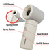Verbatim (32344) Cool 'n' Go Aqua Breeze Handheld Fan, Portable Cooling with Refreshing Mist Spray - White/Silver-Gadgets / MP Players-Gigante Computers