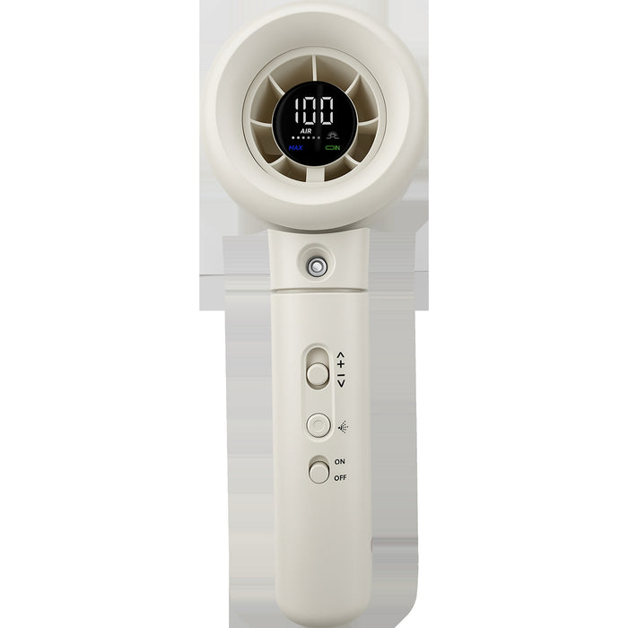 Verbatim (32344) Cool 'n' Go Aqua Breeze Handheld Fan, Portable Cooling with Refreshing Mist Spray - White/Silver-Gadgets / MP Players-Gigante Computers
