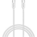 Verbatim (32391) Essentials Sync & Charge USB-C to C Cables (2 pack) Black & White, 1m, 60W PD, 480Mbps, USB Power Delivery 3.0 Supports Up To 60W Fast Charging-Cables-Gigante Computers