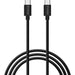 Verbatim (32391) Essentials Sync & Charge USB-C to C Cables (2 pack) Black & White, 1m, 60W PD, 480Mbps, USB Power Delivery 3.0 Supports Up To 60W Fast Charging-Cables-Gigante Computers