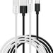 Verbatim (32393) Essentials Sync & Charge USB-A to C Cables (2 pack) Black & White,1m,18W QC, 480Mbps, Quick Charge 3.0 Support Up To 18W Charging-Cables-Gigante Computers