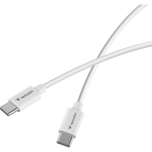 Verbatim (32409) Essentials Sync & Charge 3m USB-C to C Cable, 100W PD, 480Mbps, USB Power Delivery 3.0 Supports Up To 100W Fast Charging-Cables-Gigante Computers