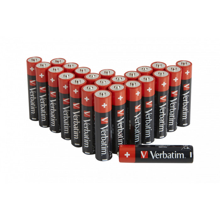Verbatim (49504) AAA Battery Alkaline 24 Pack (BOX)-Batteries-Gigante Computers
