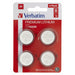 Verbatim (49534) CR2430 Battery Lithium 3V 4 Pack-Batteries-Gigante Computers