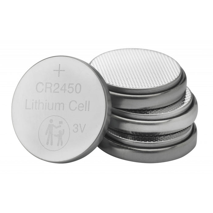 Verbatim (49535) CR2450 BATTERY LITHIUM 3V 4 PACK-Batteries-Gigante Computers