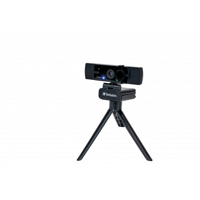 Verbatim (49580) AWC-03 Ultra HD 4K Autofocus Webcam with Dual Microphone-Cameras-Gigante Computers