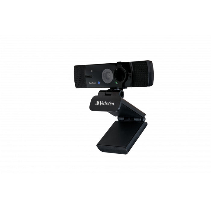 Verbatim (49580) AWC-03 Ultra HD 4K Autofocus Webcam with Dual Microphone-Cameras-Gigante Computers