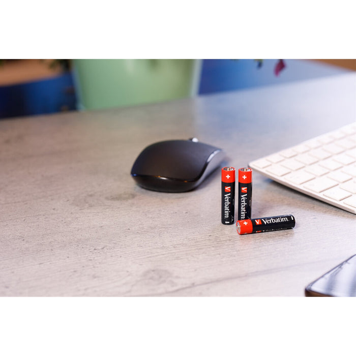 Verbatim (49874) AAA BATTERY ALKALINE 10 PACK-Batteries-Gigante Computers