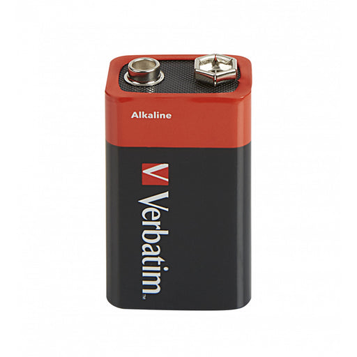 Verbatim (49924) 9V BATTERY ALKALINE 1 PACK-Batteries-Gigante Computers