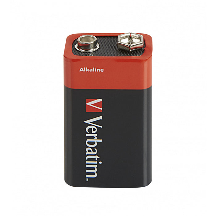 Verbatim (49924) 9V BATTERY ALKALINE 1 PACK-Batteries-Gigante Computers