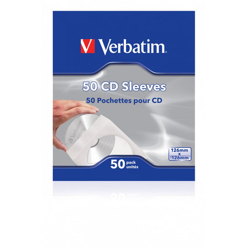 Verbatim (49992) CD-DVD Paper Sleeves 50-Pack-Media-Gigante Computers