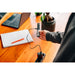Verbatim Agenda Wireless Presenter With Red Laser Pointer, Up To 100m Wireless Range, Dual USB-A and USB-C Receiver For Universal Compatibility, Plug And Play, Grey / Black-Accessories-Gigante Computers