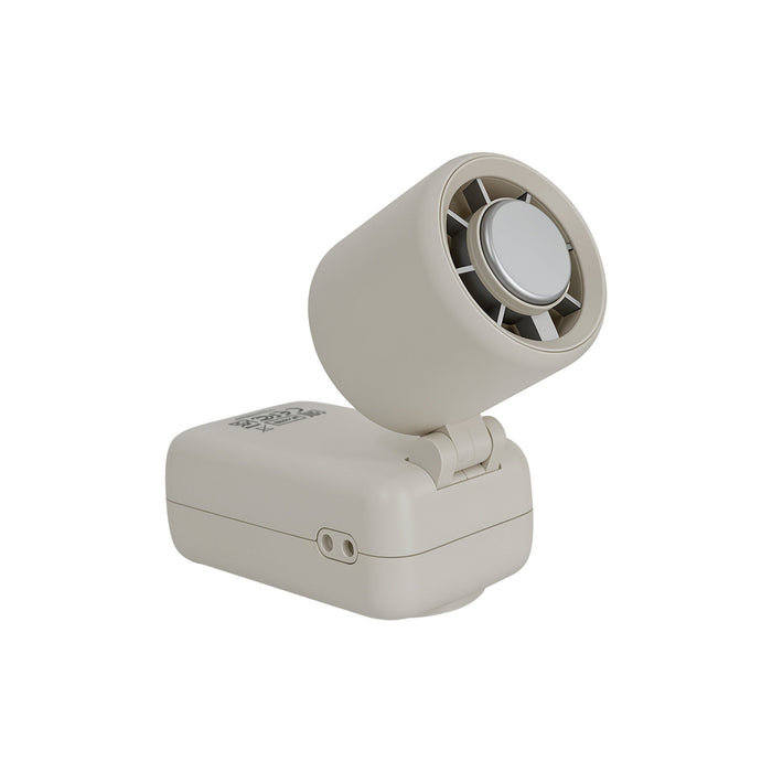 Verbatim Cool 'n' Go Ice Touch Mini Handheld Fan White / Silver-Accessories-Gigante Computers