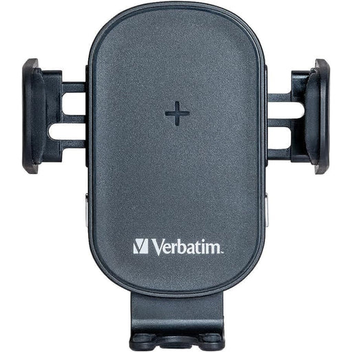 Verbatim FWC-01 Qi Fast Wireless Car Charger, 360 Degrees Rotatable, Three Mounting Options: Vent Holder, Suction Cup On Dashboard, Or Front Window-Accessories-Gigante Computers