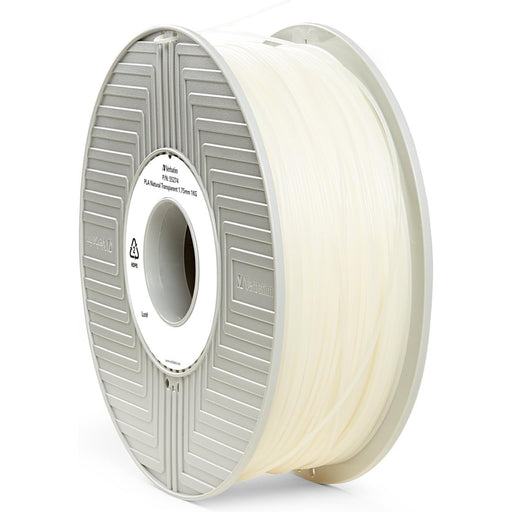 Verbatim PLA-Filament 3D-Printing,1.75mm, 1kg, High End Polyactide-Filament For Material Extrusion, For 3D-Printer & 3D-Pen, 3D-Printer-Filament Made Of PLA, 1 Spool 335m, Natural-Accessories-Gigante Computers